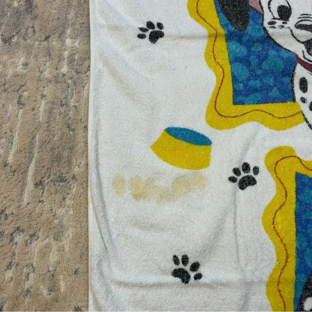 Vintage Disney 101 Dalmatians Beach Towel